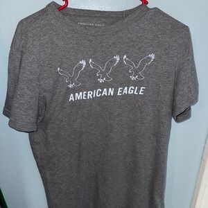 American Eagle Outfitters Gray Men's T-Shirt